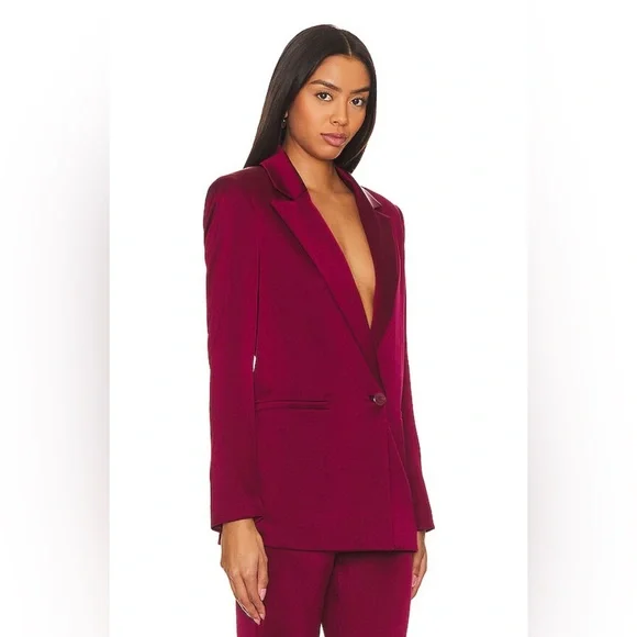 Alice + Olivia Denny Notch Collar Blazer - Picture 2 of 7